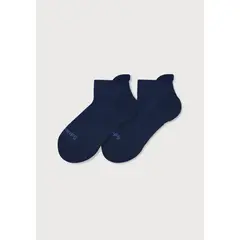 MR HAPPY - Media Running Tobillera Lengüeta Unisex Negro 40-43 Pack x6