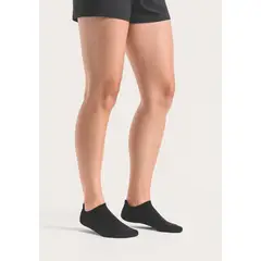 MR HAPPY - Media Running Lengüeta Unisex Negro 40-43 Pack x6