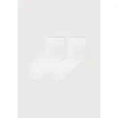 MR HAPPY - Media Tobillera Lisa Iconos Dama 35-39 Pack x6