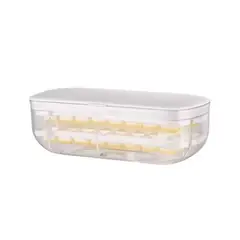 GENERICO - Cubitera Doble Con Contenedor Y Sistema De Prensa Fácil Cubo