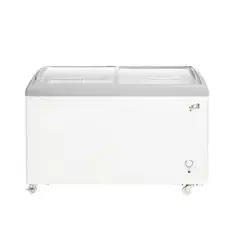 JLC ELECTRONICS - Congelador Exhibidor Horizontal JLC 254 Litros - Modelo JLC-439 con 2 Puertas de Vidrio y Llave de Seguridad