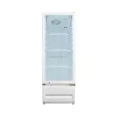 JLC ELECTRONICS - Vitrina Refrigerante Vertical 309 Litros - Modelo JLC-326SC con Puerta de Cierre Automático, Sistema Antiempañante LOW-E y 4 Parrillas Ajustables