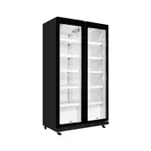 JLC ELECTRONICS - Vitrina Refrigerante vertical 690 Litros - Modelo JLC-720SCPMNB con Iluminación Multifuncional de 3 Colores y Enfriamiento Rápido