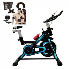 GENERICO - Bicicleta Estática Spinning Sport Fitness Obsequio Gym 5en 1