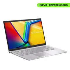 ASUS - PORTATIL VIVOBOOK 15 - INTEL CORE I5 1334U - 15.6" FHD - RAM 12GB DDR4 - SSD 512GB M.2 - SILVER