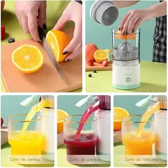 GENERICO - Exprimidor Jugos Eléctrico Recargable Naranjas Extractor