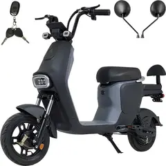 CENTURFIT - Bicicleta Electrica Scooter 35km/h Autonomia 100km 3 Vel Led