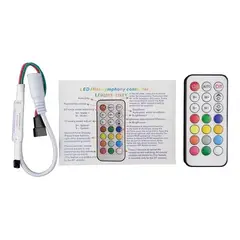 GENERICO - Controladora Infrarroja Pixel para Tira LED