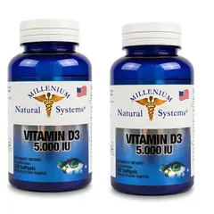 NATURAL SYSTEM - SUPLEMENTO CON VITAMINA D3 COMBO X 100 U C/U / NATURAL SYSTEMS