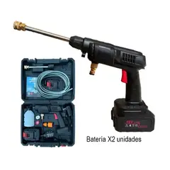 GENERICO - Hidrolavadora Portátil Inalámbrica Recargable Alta Presión con Accesorios