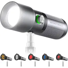 NEEWER - Linterna LED FL10 10W Portátil 4 Colores Iluminación Creativa Portátil
