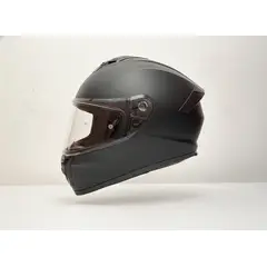 GIVI - Casco H50x Solid Negro Mate Ece 22.06, Visor Adicional