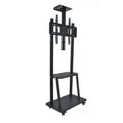 GENERICO - Soporte Piso Pedestal Tv Estante Movil Mesa 32 A 70 Ruedas