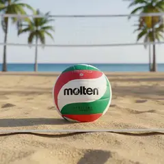 MOLTEN - Balón De Voleibol V4m1500 Cosido A Maquina #4 Suave