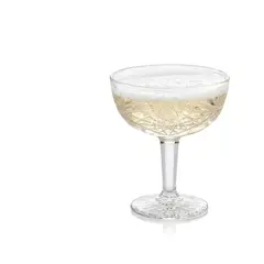 LIBBEY - Set X 12 COPA CHAMPAGNE HOBSTAR COUPE 25 cl . 8,45 oz