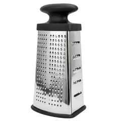 BUFFER FLASK - Rallador De Cocina Metálico 3 Tipos De Corte Multifuncional 12.5 x 23.5 x 5.8 cm