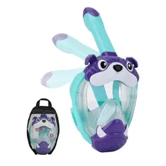 GENERICO - Snorkel Mascara De Cara Completa Para Niños 4-10 Años