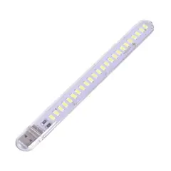 GENERICO - Luz Nocturna USB 5V 12W – 24 Leds - Blanca