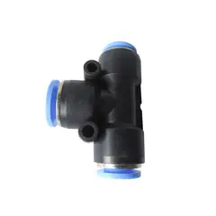 GENERICO - Conexión Neumática Unión TEE XPE Métrica - 4mmx4mm