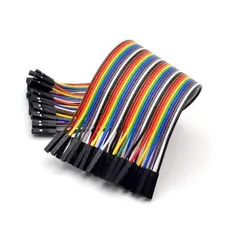 GENERICO - Cables Jumper Dupont 20cm x 40 unidades - H-H