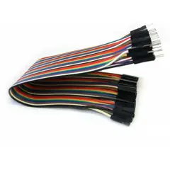 GENERICO - Cables Jumper Dupont 10cm x 40 unidades - H-M