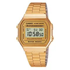 CASIO - Reloj Para Unisex Dorado A168wg9w