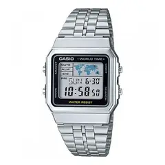 CASIO - Reloj Para Hombre Plateado Accesorios