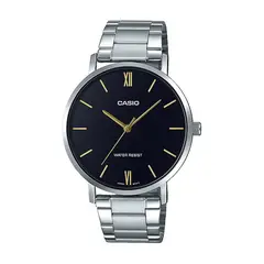 CASIO - Reloj Para Hombre Plateado Mtp-vt01d-1budf