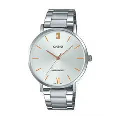 CASIO - Reloj Para Hombre Plateado Mtpvt01d-7budf