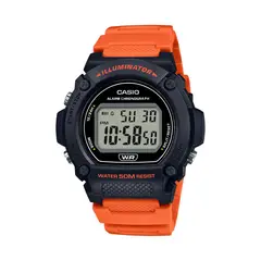 CASIO - Reloj Para Hombre Naranjo W-219h-4avdf