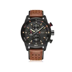 CURREN - Reloj Para Hombre Café Kreb110128