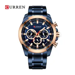 CURREN - Reloj Para Hombre Azul Krec9403