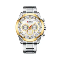 CURREN - Reloj Para Hombre Plateado Krec941902