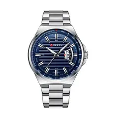 CURREN - Reloj Para Hombre Plateado Kred011903