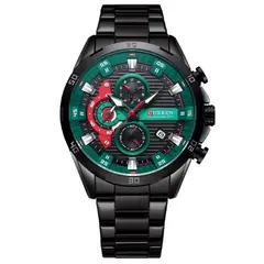 CURREN - Reloj Para Hombre Negro Kred390107