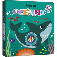 USBORNE - Libro Didáctico Amigos Del Océano Con Sonajero Para Niños