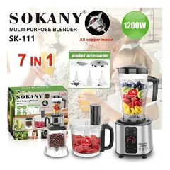 SOKANY - Licuadora 8 en 1