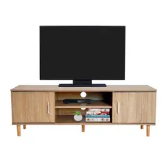 RELAN - Mueble de Tv Sendai Estilo Madera Roble