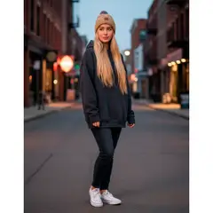 GENERICO - Gorro Pompon Bola Unisex Fashion Frío En Lana Fina