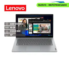 Lenovo - Portátil V14 G4 AMN Amd Ryzen 5 7520U /Ram 16GB/ 512GB SSD /14"/ Free