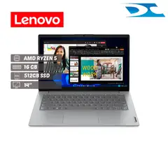 LENOVO - Portátil V14 G4 AMN Amd Ryzen 5 7520U /Ram 16GB/ 512GB SSD /14"/ Free