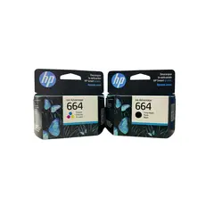 HP - 2 Cartuchos 664 Negro Y 664 Color Originales