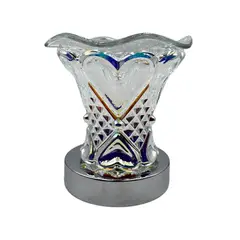 GENERICO - PEBETERO ELÉCTRICO TORNASOL CORAZÓN BASE TÁCTIL FRAGANCIA DE OBSEQUIO