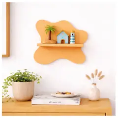 TIZZY DISEÑO - Repisa Decorativa Naranja