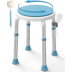 GENERICO - Homland Silla De Ducha Giratoria Para Ducha Interior