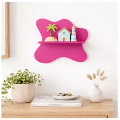 GENERICO - Repisa Decorativa Fucsia