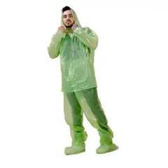 INNOVA - Impermeable Plastico De Bolsillo Moto Bici Cubrebotas