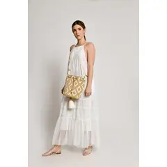 MOCHILA MARKET - Mochila Monarca Rombo Gold