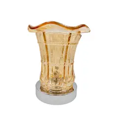 GENERICO - PEBETERO ELÉCTRICO TORNASOL DORADO COPA DISEÑO BASE TACTIL+ FRAGANCIA DE OBSEQUIO