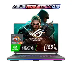 ASUS - Computador Portátil Gamer Rog Strix G16 Amd Ryzen 9 8940 Hx 32/512 SSd Rtx 5070 16" FHD
